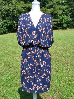 Casual Floral Dress – 1X